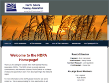 Tablet Screenshot of ndplanning.org